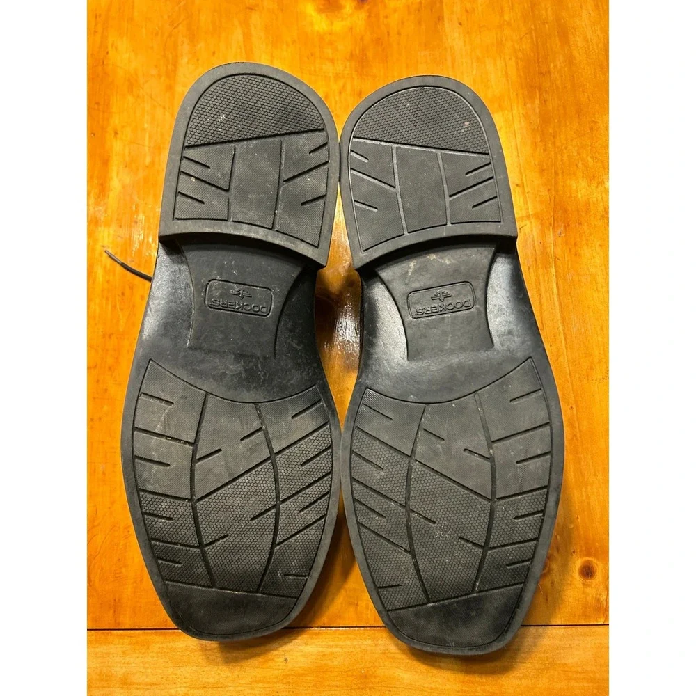 Dockers Mens Black Bicycle Toe Memory Foam Dress Shoes Oxfords‎ 11M Professional